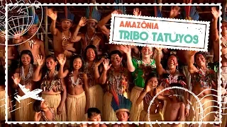 Maria Cândida visita a tribo indígena dos Tatuyos