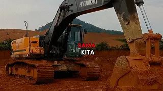 story' wa alat berat excavator Hyundai 340hx terbaru