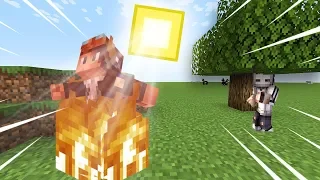 SURVIVE WITH THE BURNING SUN IN MINECRAFT!