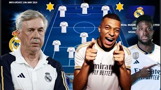 REAL MADRID Best Predicted Starting LineUp ft Target Players Summer 2024 ~ Transfer News