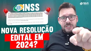 Concurso INSS 2024 ÚLTIMAS INFORMAÇÕES DO EDITAL