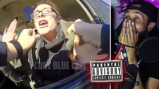 Woman Steals Car After Crashing Her Own, Leading Police on Wild Chase [ Code Blue Cam ] Reaction