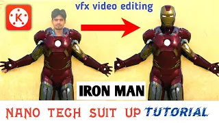 Iron Man Suit Up | Film Maker | Kinemaster Video Editing | Green Screen