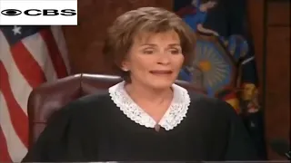 Judge Judy gets mad at the audience (and at the defendant)