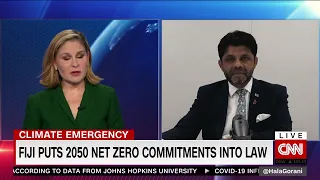 Fijian Attorney-General & Minister Responsible for Climate Change was interviewed by the CNN Global