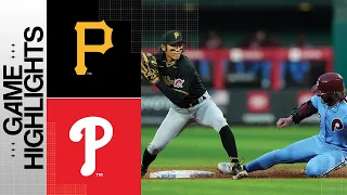 Pirates vs. Phillies Game Highlights (9/28/23) | MLB Highlights