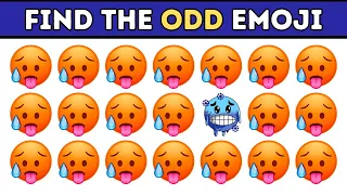 Find the Odd Emoji | Emoji Challenges | Test Your Eyes - 11