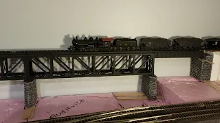 First Train on Pogue Bridge