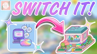 SWITCH IT! 🔁🌈💜 TOCA LIFE WORLD 🌍