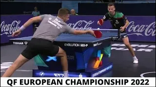 FULL MATCH | Darko Jorgic vs Tiago Apolonia  | MS QF | European Championships 2022