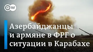 Что говорят о войне в Карабахе в армянской и азербайджанской диаспорах Германии