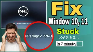 [Solved] Fixing (C:) Stage 1| To skip disk checking, press any key | Disk checking on windows 10
