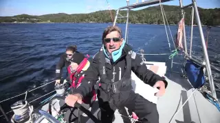 How to reef quickly and easily – Skip Novak's Storm Sailing