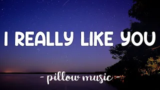 I Really Like You - Carly Rae Jepsen (Lyrics) 🎵