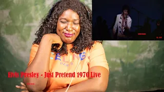 FIRST TIME LISTEN | Elvis Presley - Just Pretend 1970 Live HD 720p | REACTION!!!!!!