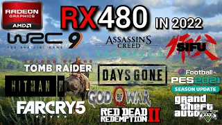 RX 480 TEST 11 GAMES IN 2022