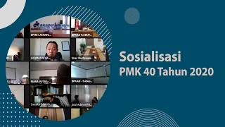 Sosialisasi PMK 40 Tahun 2020