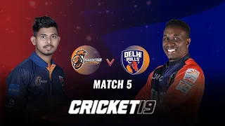 Cricket 19 Gameplay - Maratha Arabians vs Delhi Bulls - Match 5 | Cricket 19 |