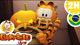 🎃Garfield se veste para o Halloween!🎃- Episodio completo HD