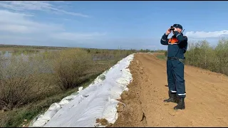 Волонтер в Упорово. Паводки в Тюменской области