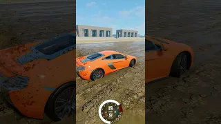 Supercars/Hypercars vs. Mud   #beamng #beamngdrive