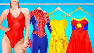 MY NANNY IS A SUPERHERO || Good Babysitter vs Bad Babysitter! Parenting Hacks & DIY ideas by 123 GO!