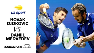 Novak Djokovic v Daniil Medvedev | US Open 2021 Highlights | Eurosport