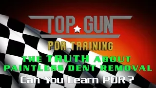 The TRUTH about Learning Paintless Dent Repair. #2 Can YOU learn PDR?