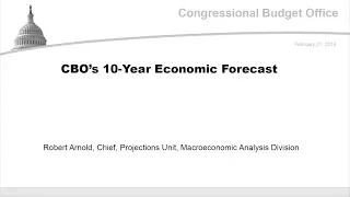 CBO's 10-Year Economic Forecast