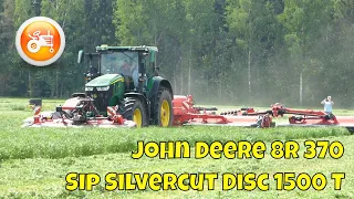 Demonstrations 2024 | John Deere 8R 370 & Sip Silvercut Disc 1500 T