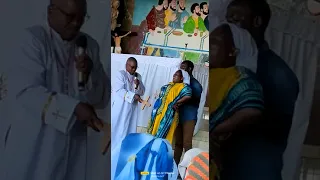 Mother Mary visits another lady at Komarock shrine in Kenya