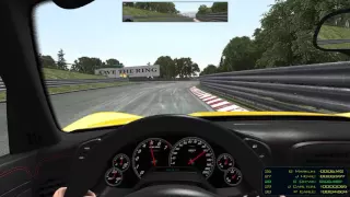 Carousel Overtake Corvette ZR1 @ Nordschleife - rFactor2