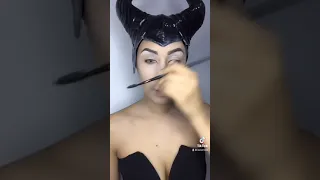 Maléfica/ Maleficent/ Disney/ maquillaje glam/ HdzB