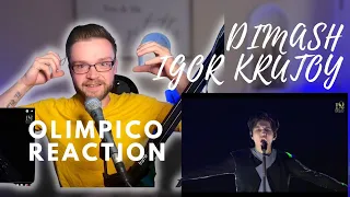 DIMASH & IGOR KRUTOY - OLIMPICO LIVE - REACTION