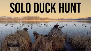 GIANT Decoy Spread Solo Hunt