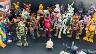 ALL OF MY 43 CUSTOM FNAF FIGURES  2017-2023