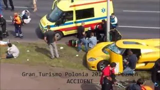 Страшная авария в гонке A terrible accident race