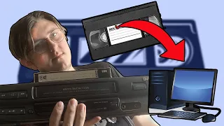 КАК ОЦИФРОВАТЬ VHS КАССЕТУ