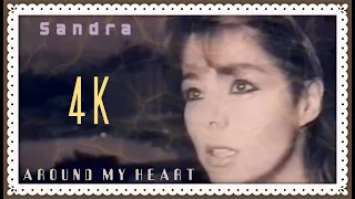 Sandra - Around My Heart (Official Video 1989) 4K