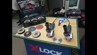 BoschTestDrive: NEW! X-LOCK - инновационная система крепления оснастки для УШМ