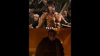 Rambo Vs Jason Voorhees (All forms) #shorts