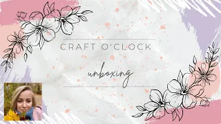 UNBOXING DT pack od Craft O'Clock - nowości październik/listopad 2021