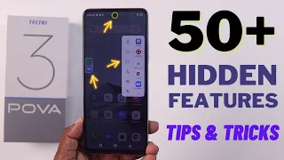 Tecno POVA 3 Tips and Tricks | Tecno Pova 3 Top 50+ Hidden Features in Hindi