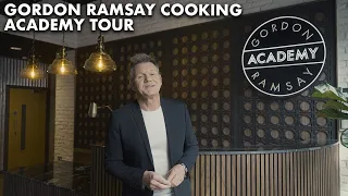 Gordon Ramsay Gives a Tour of His New Cooking Academy