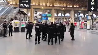 フランス　パリ北駅で刃物を振り回して6人負傷　2023年1月11日（現地）