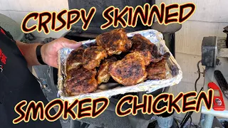 SDSBBQ - Crispy Skin Chicken on a Smoker