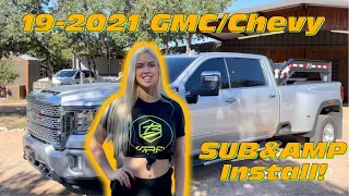 2019-2021 Chevy Silverado GMC Denali AMP and SUB