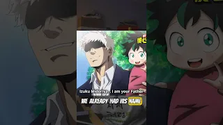 Dekus father revealed #anime #mha