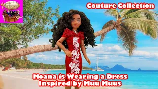 Moana is Wearing a Dress Inspired by Muu Muus | How to Make DIY Costume Art Series