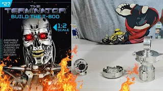 Build The Terminator T-800 Issue  27 - Left & Right Shoulders (Speed Build )